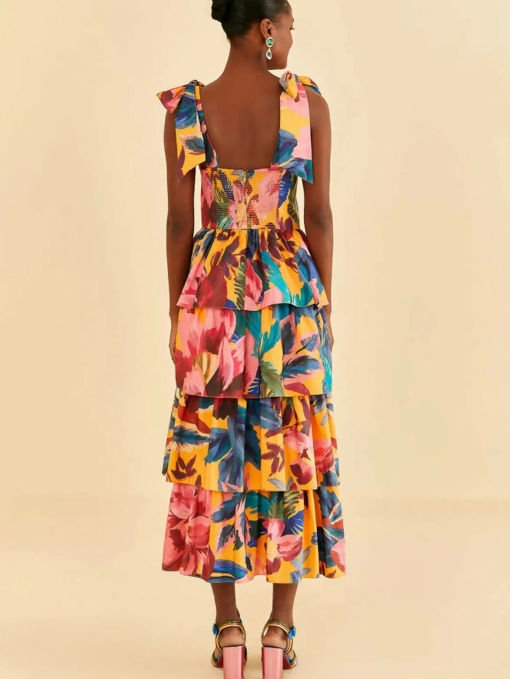 Farm rio tiered dress - Picture 2 of 10